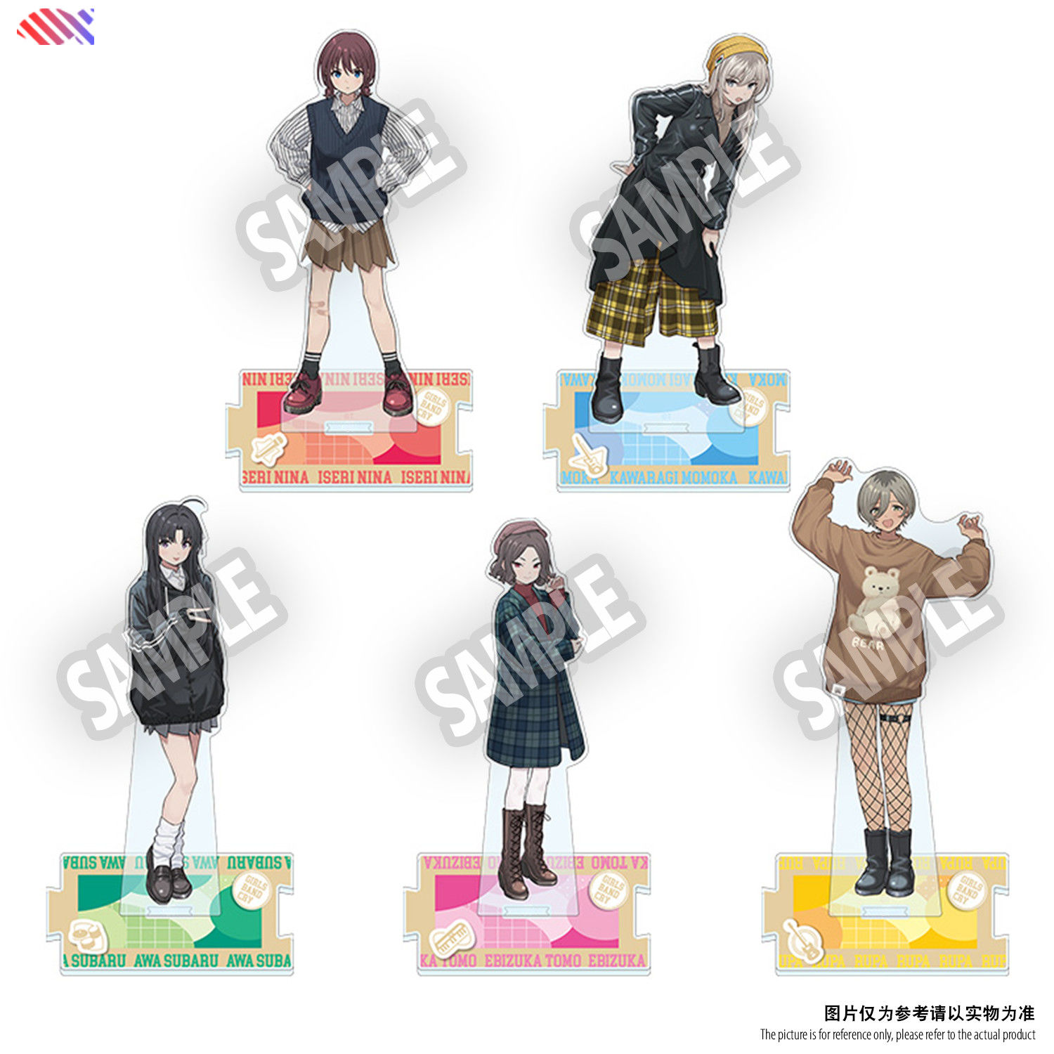 Anime Girls Band Cry x Yoru no - Anime Merch Shopping recension och pris