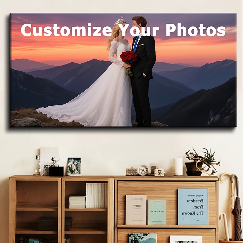 1pc Personalized Custom Photo  - Art Print Framed recension och pris