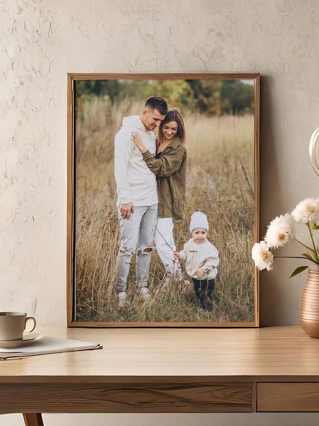 Customizable Canvas Poster Wit - Art Print Framed recension och pris