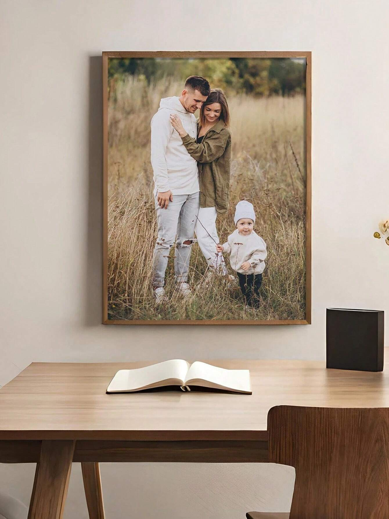 Customizable Canvas Poster Wit - Art Print Framed recension och pris