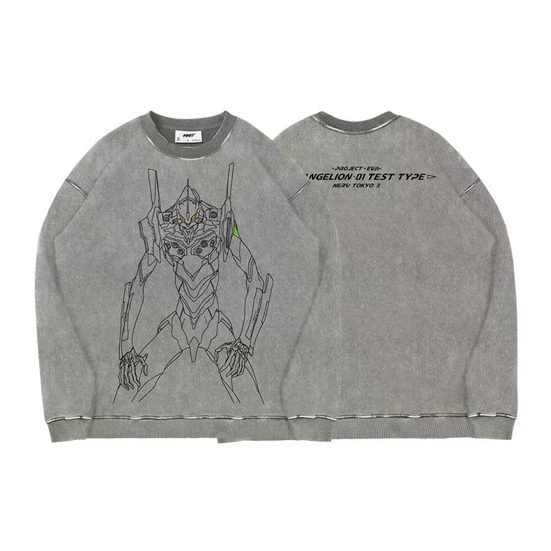 EVA-01 Test Type Anime Merchan - Anime Merchandise Hoodie recension och pris