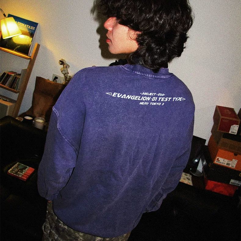 EVA-01 Test Type Anime Merchan - Anime Merchandise Hoodie recension och pris