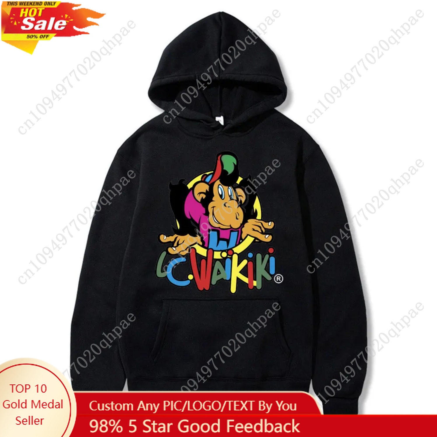 Lc Waikiki Monkey Merchandise  - Anime Merchandise Hoodie recension och pris