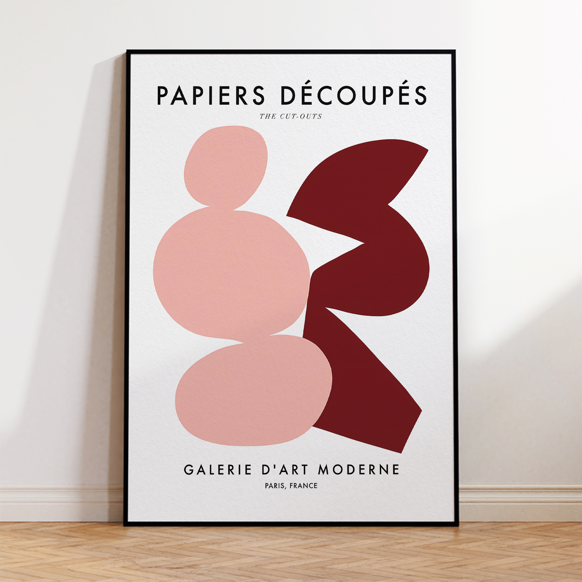 Modern Papiers Decoupes - Gale - Art Print Framed recension och pris