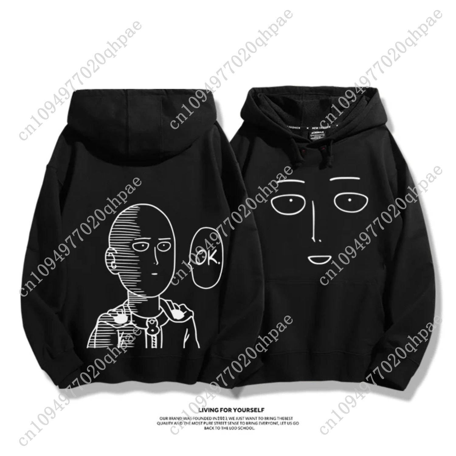Punch Man Saitama Teacher's Ho - Anime Merchandise Hoodie recension och pris