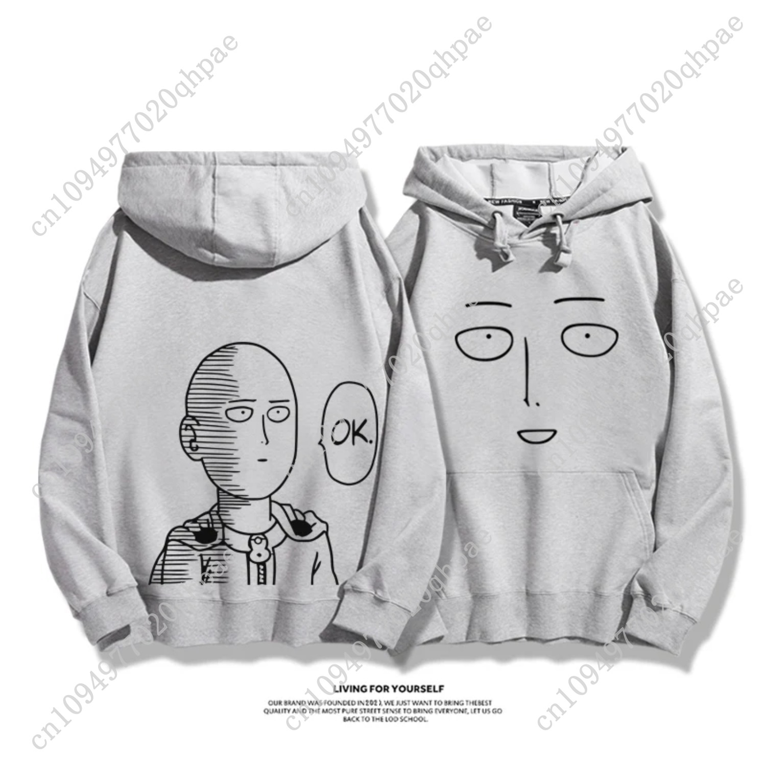 Punch Man Saitama Teacher's Ho - Anime Merchandise Hoodie recension och pris