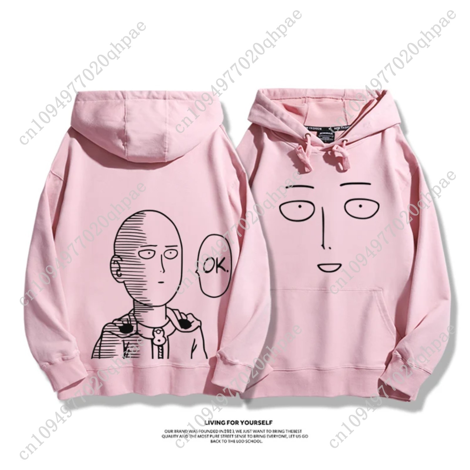 Punch Man Saitama Teacher's Ho - Anime Merchandise Hoodie recension och pris