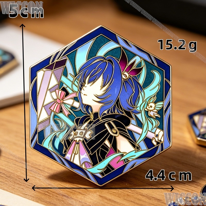 Genshin Impact Prune Hexagonal - Anime Merchandise Hoodie recension och pris