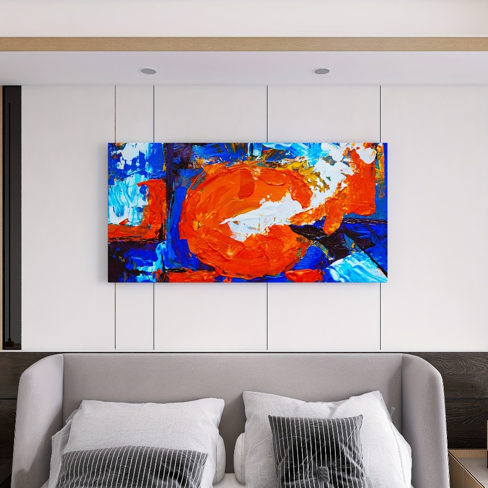 Abstract sun pattern canvas pr - Art Print Framed recension och pris