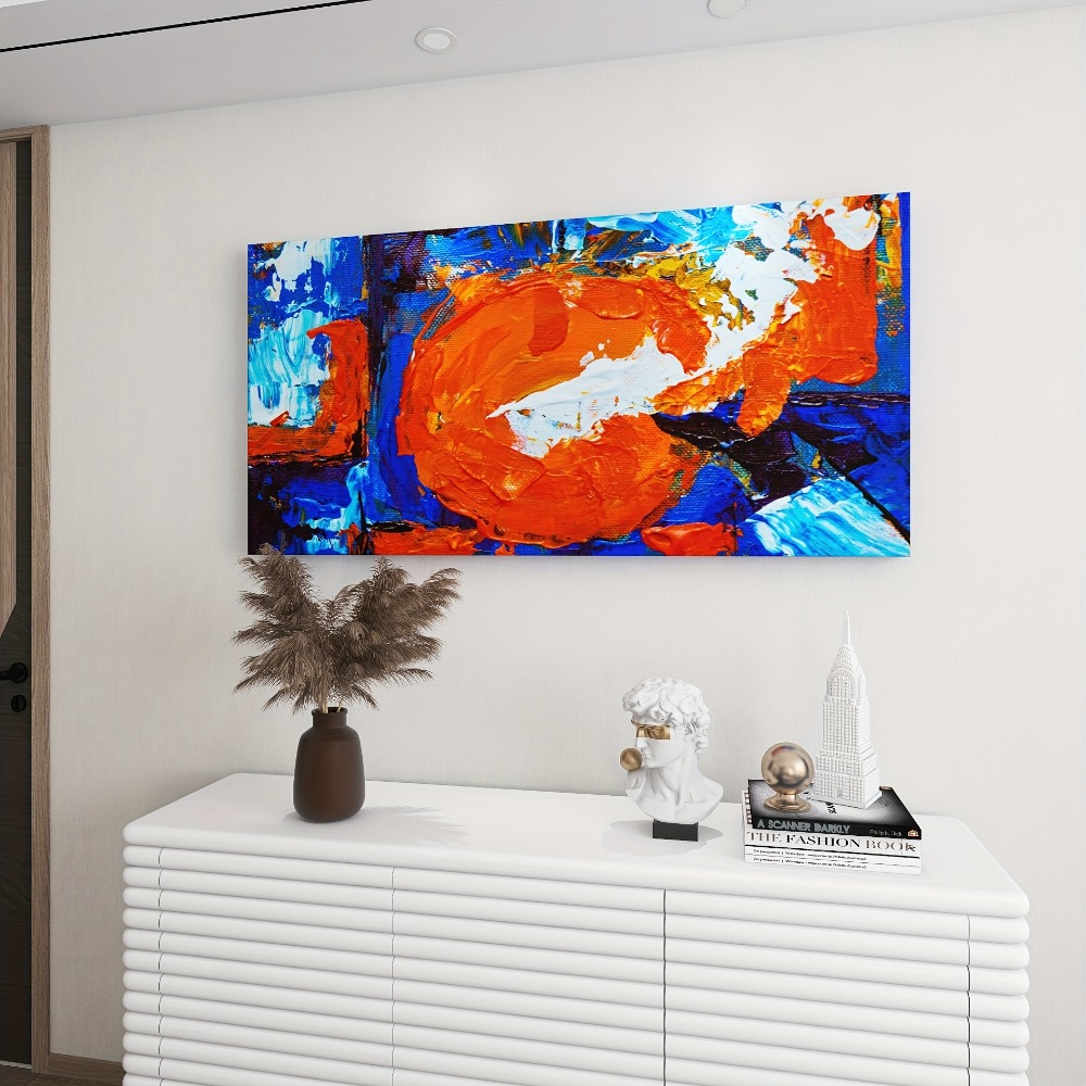 Abstract sun pattern canvas pr - Art Print Framed recension och pris