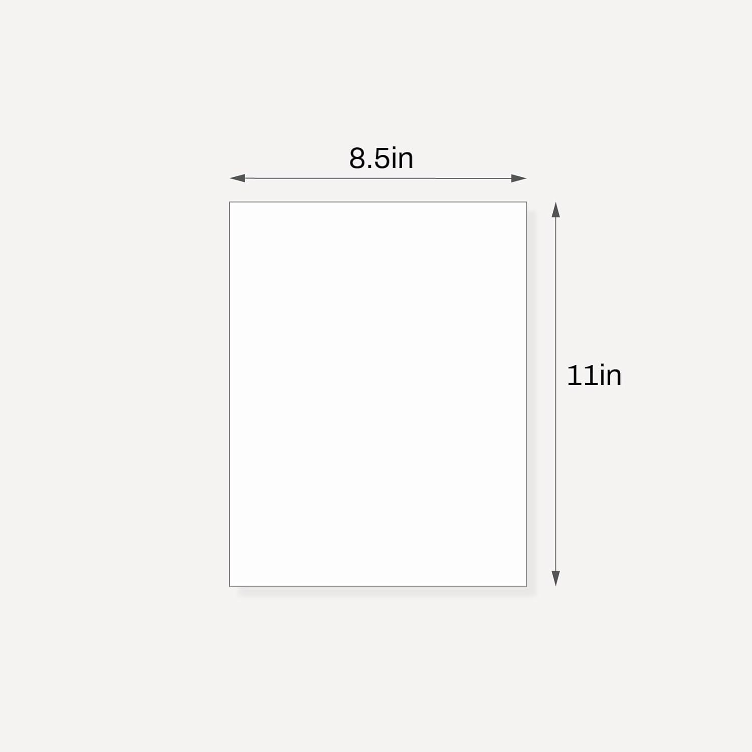 10 Pack Uncut White Backing Bo - Art Print Framed recension och pris
