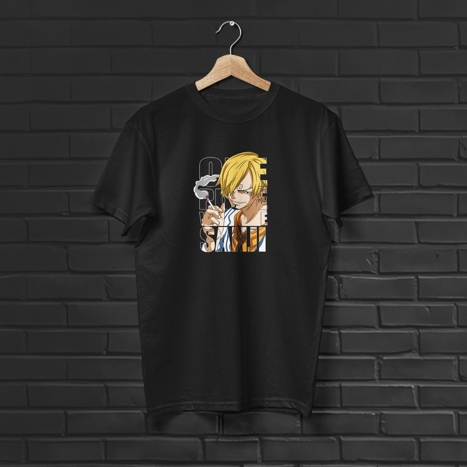 2026 New Year's Sanji T-shirt, - Anime Merch Shopping recension och pris