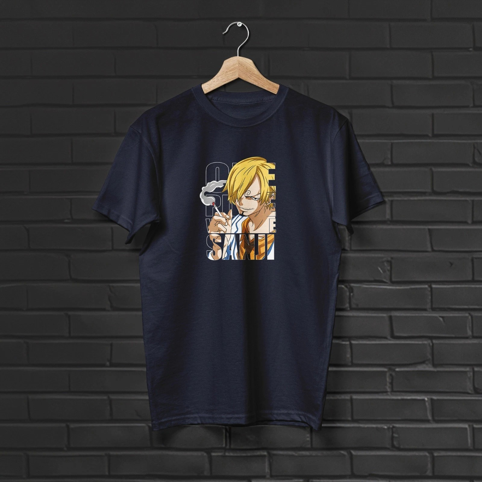 2026 New Year's Sanji T-shirt, - Anime Merch Shopping recension och pris
