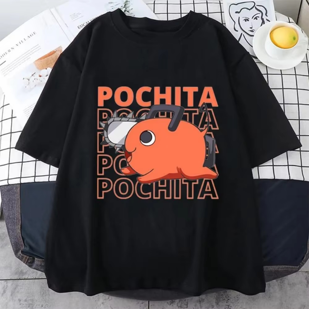 Chainsaw Man Pochita T-Shirt - - Anime Merch Shopping recension och pris
