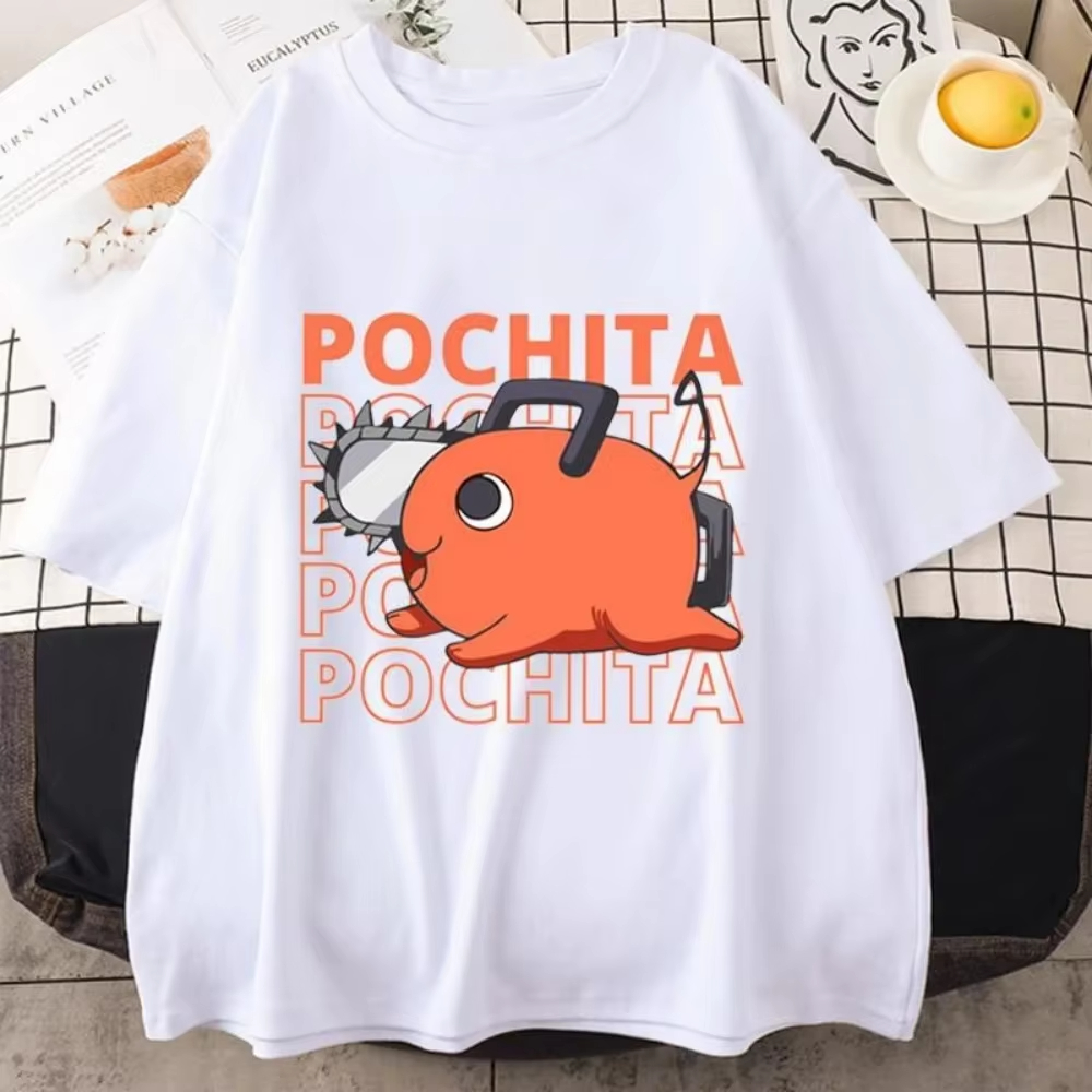 Chainsaw Man Pochita T-Shirt - - Anime Merch Shopping recension och pris