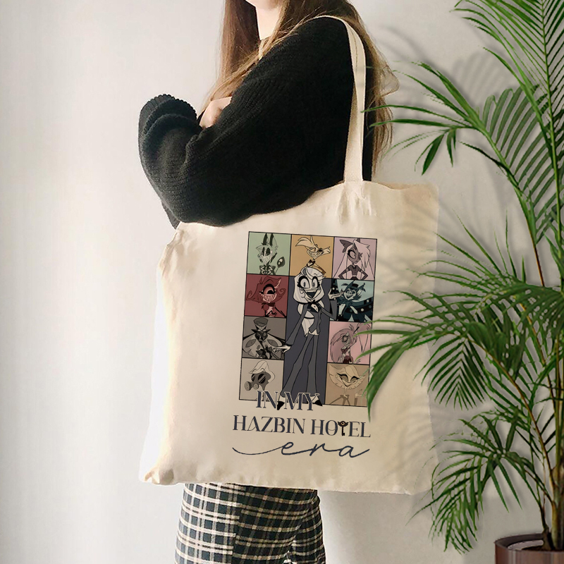 Cartoon Movie Merch Canvas Bag - Anime Merch Shopping recension och pris