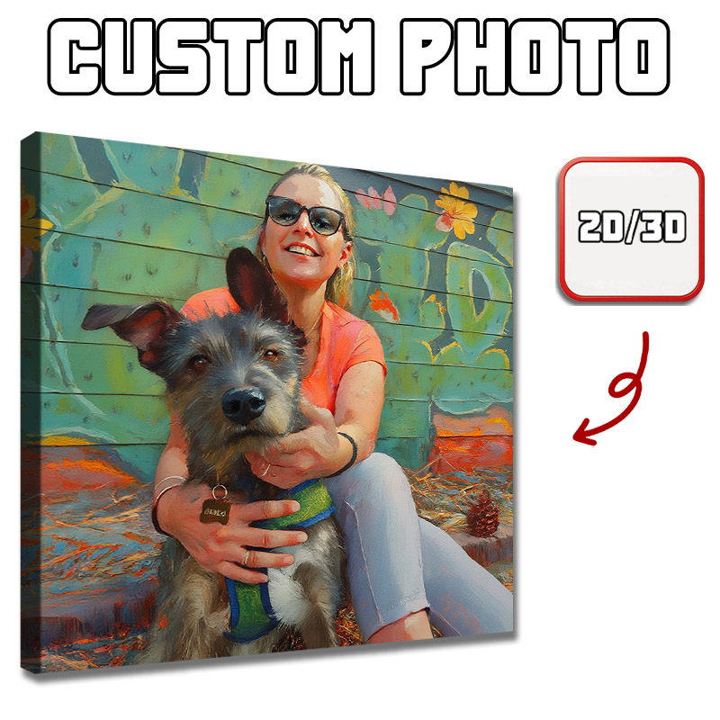 Upload Your Image for Canvas W - Art Print Framed recension och pris