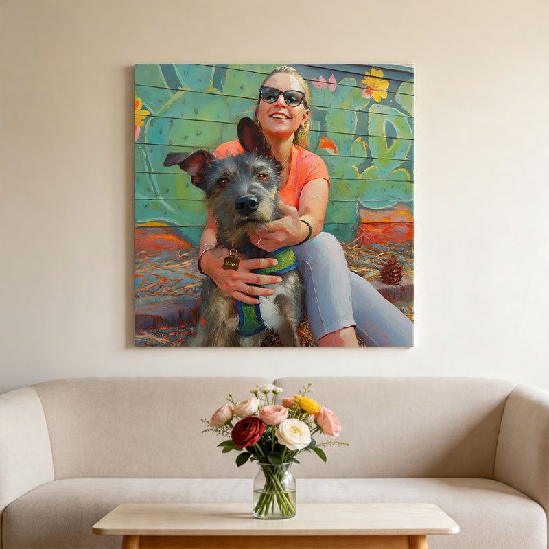 Upload Your Image for Canvas W - Art Print Framed recension och pris