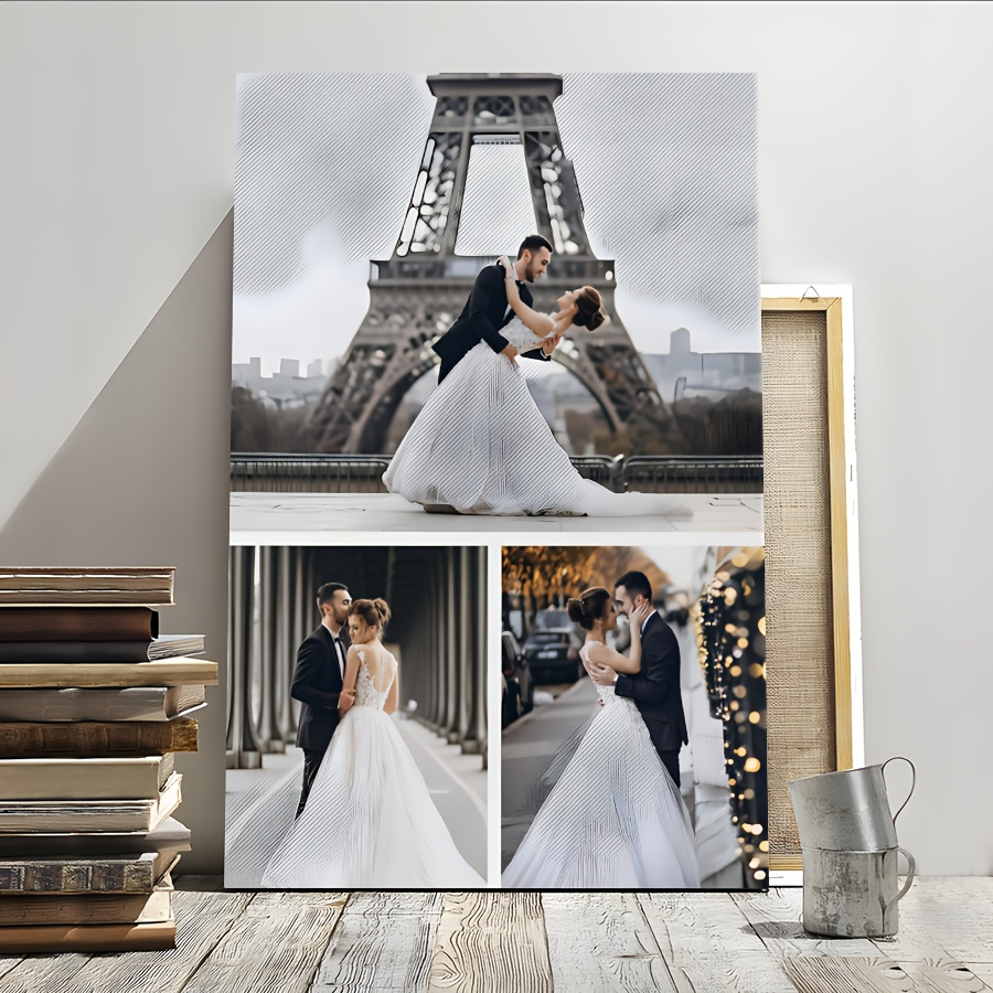 2D flat-1pc Framed Canvas Canv - Art Print Framed recension och pris