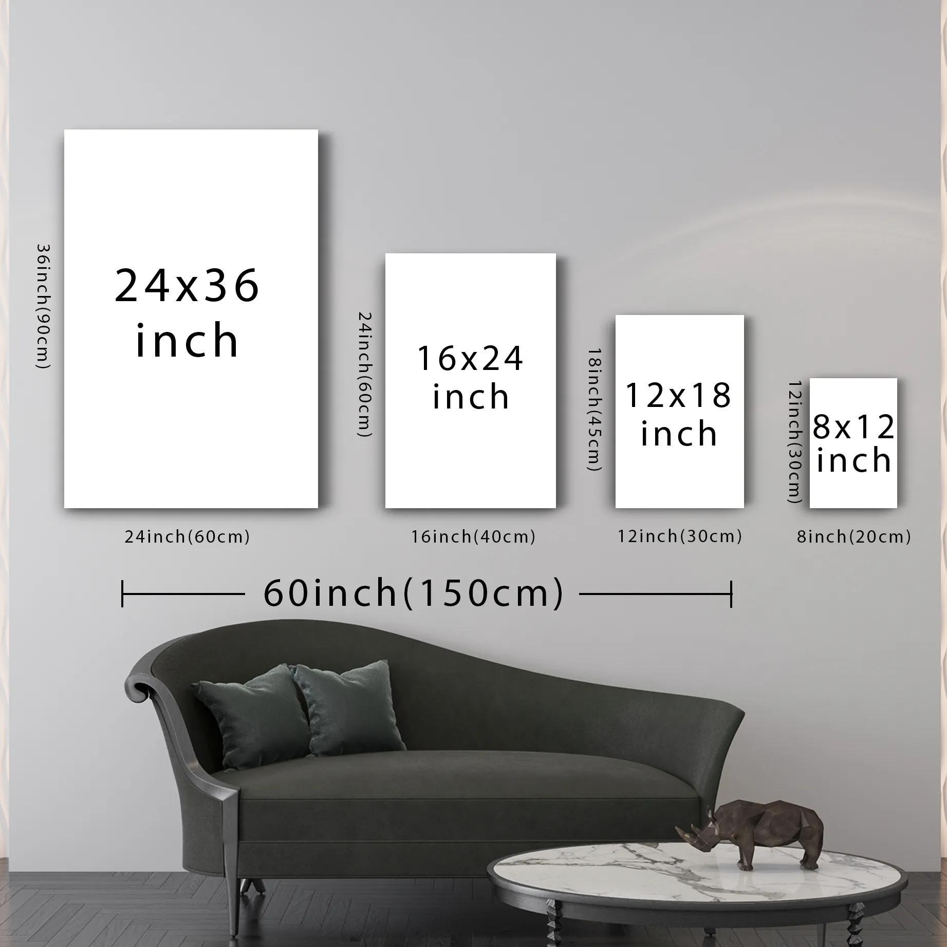 2D flat-1pc Framed Canvas Canv - Art Print Framed recension och pris