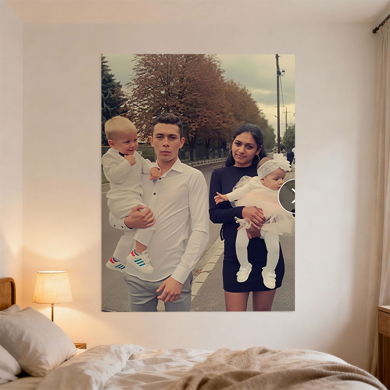 Personalized Custom Canvas Wal - Art Print Framed recension och pris