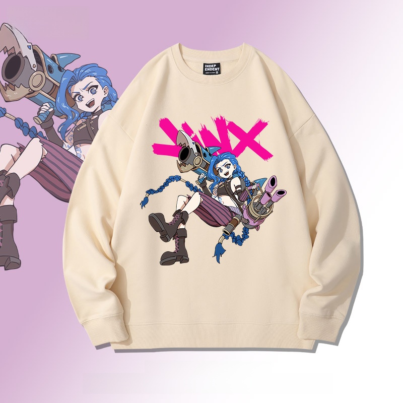 League of Legends Dual City Wa - Anime Merchandise Hoodie recension och pris