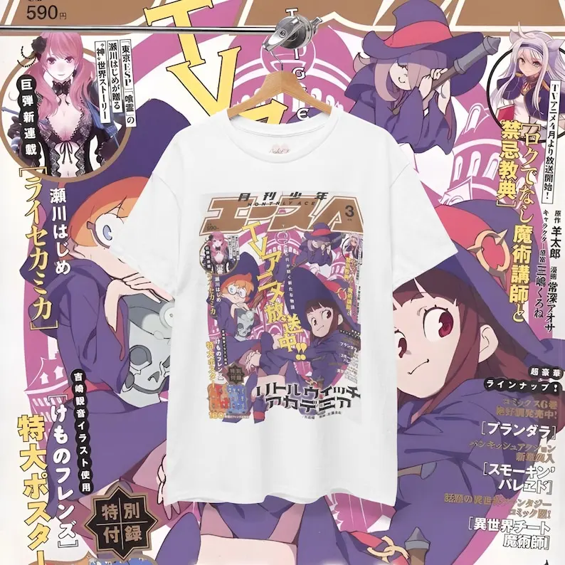 Little Witch Academia Shirt Vi - Anime Merch Shopping recension och pris
