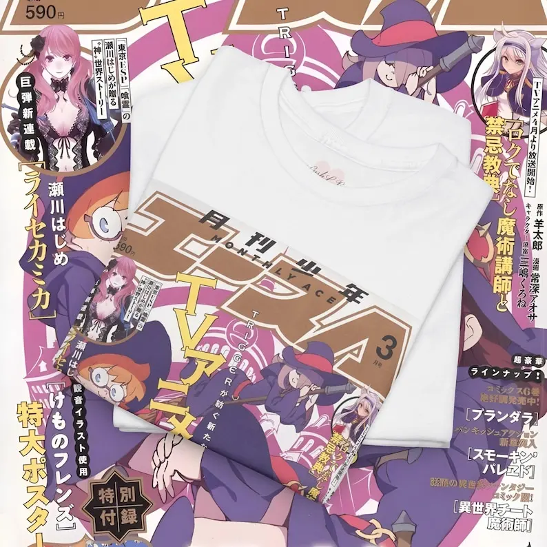 Little Witch Academia Shirt Vi - Anime Merch Shopping recension och pris